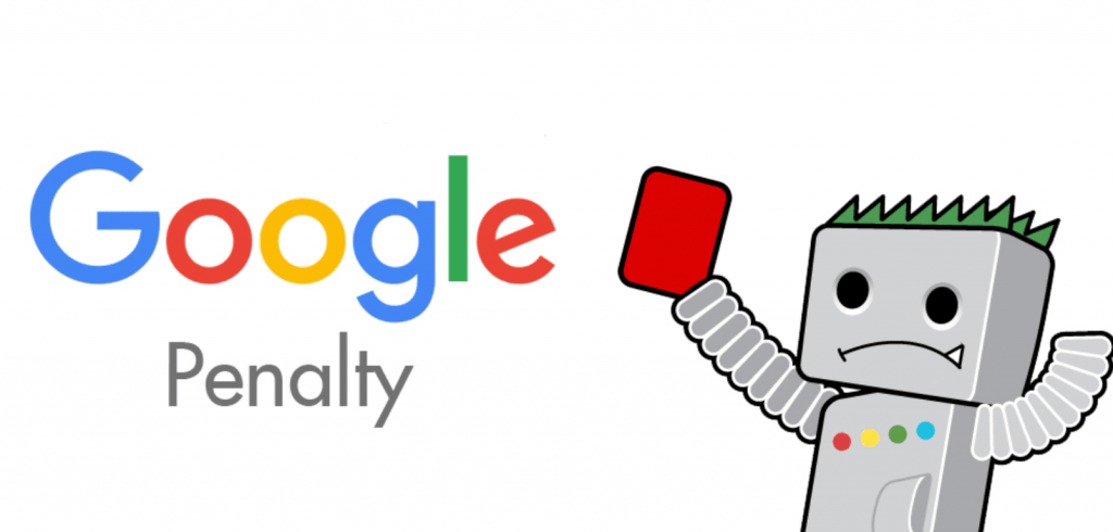 google penalty جریمه گوگل یا گوگل پنالتی چیست؟