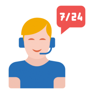 free 7 24 customer support icon 1719 thumb پشتیبانی سایت در تبریز | پشتیبانی سایت وردپرس در تبریز